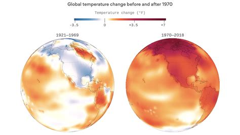Climate Change Visualized How Earths Temperature Has Changed Since