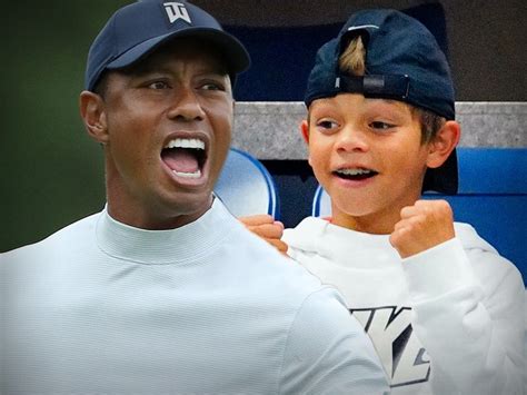 Far Nams Tiger Woods Son Charlie Golf Tiger Charlie Woods Stun At