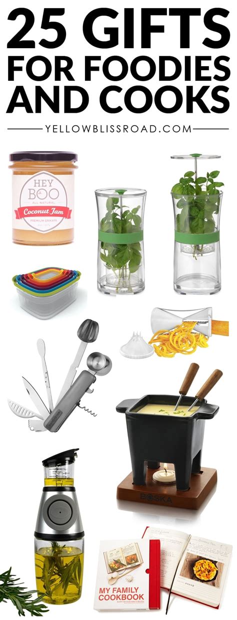 25 T Ideas For Foodies And Cooks To Fit Every Budget Yellow