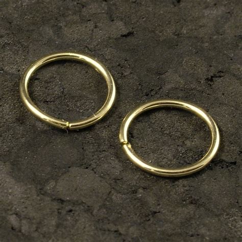 Small Gold Hoops Tiny Gold Hoop Earrings Small Cartilage Etsy