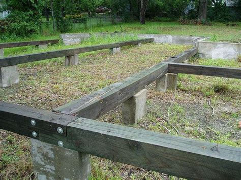 Cabin Foundations Pier And Beam Foundation Flickr Photo Sharing