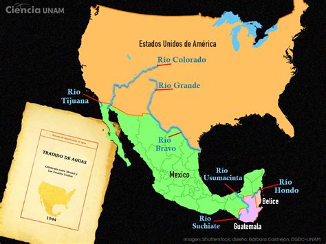 Mapa De Fronteras De Mexico World Map