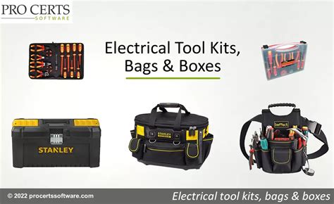 Electrician Tool Bags Tool Kits Boxes And Tool Belts