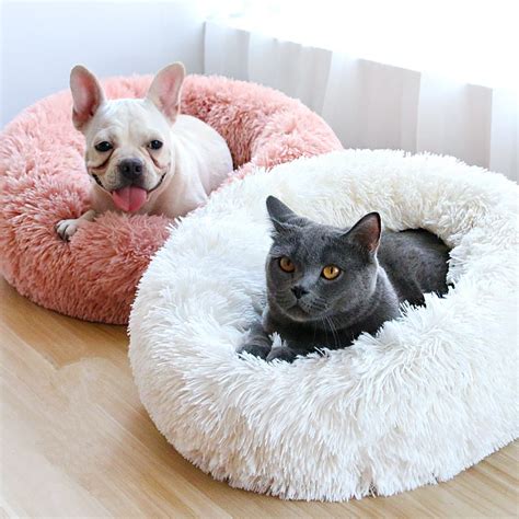 Glorious Kek Winter Dog Bed Soft Warm Luxury Donut Dog Bed For Small