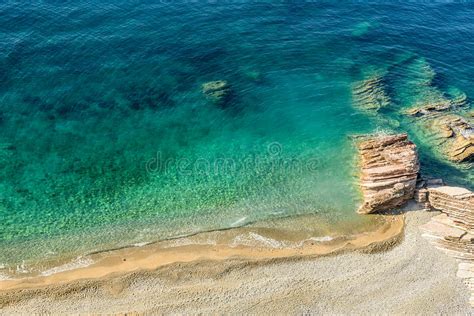 Beautiful Rocky Beach Near Budva City On The Coast Of Montenegro Stock Image Image Of Cape
