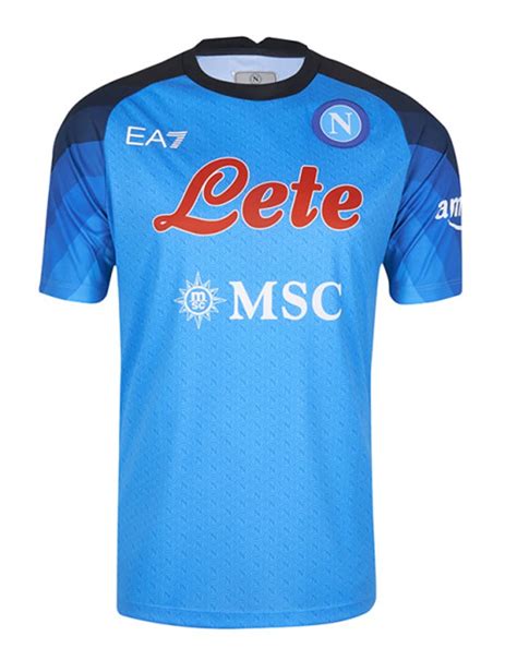 Camisa Napoli 2023 Uniforme Titular Ea7
