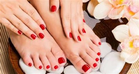 Choice of express mani or pedi, or both at log nail spa (up to 60% off). Mystique Hair Nails Beauty | Best Gift Cards