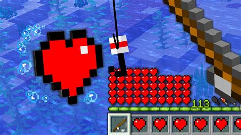 Minecraft Uhc But I Can Secretly Fish For Infinite Health Youtube