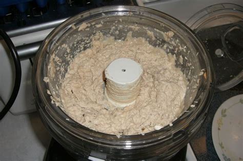 Process all ingredients in a food processor until a smooth, thick dough forms. Homemade cat food. Fresh chicken from the grocery ...