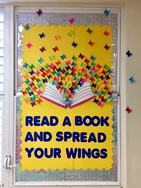 Reading Bulletin Board in 2023 | Reading bulletin boards elementary