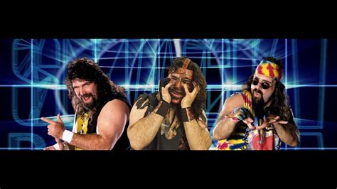 Wwe 2k10 Modded Entrances The Three Faces Of Foley Youtube