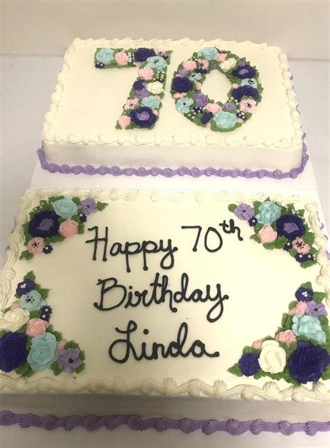 99 70th Birthday Sheet Cake