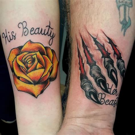 And i know the last one is a stretch but technically it was also distributed by lucasfilm who is now owned by disney and as a fan girl, we will find any evidence justifying our ships lol. 100+ Disney Couple Tattoos That Prove Fairy Tales Are Real ...