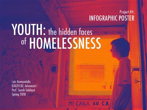Infographic Youth Homelessness On Behance