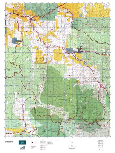 Colorado Gmu 43 Map Mytopo