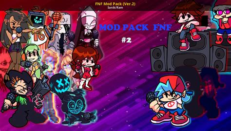 Fnf Mod Pack Ver2 Friday Night Funkin Mods