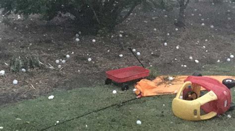 Queenslands Giant Hailstones Cause Viral News Storm