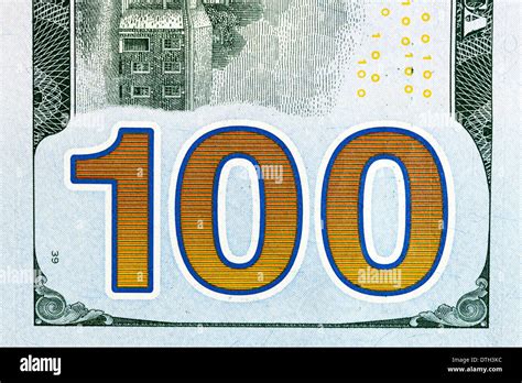 100 Dollar Bill Back Hi Res Stock Photography And Images Alamy