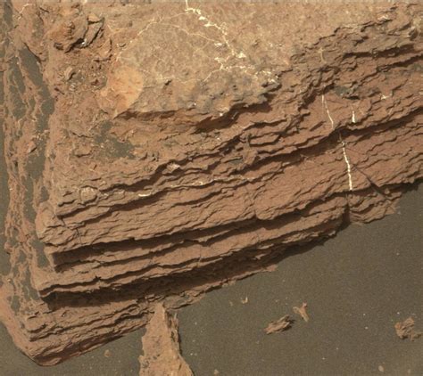 Curiosity Mars Rover Laser Shots In Sand