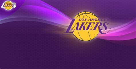 Download Minimalist Purple Lakers Logo Wallpaper