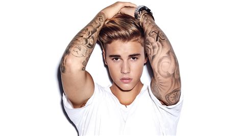 Justin Bieber Wallpaper 4k Pop Singer White Background 5k
