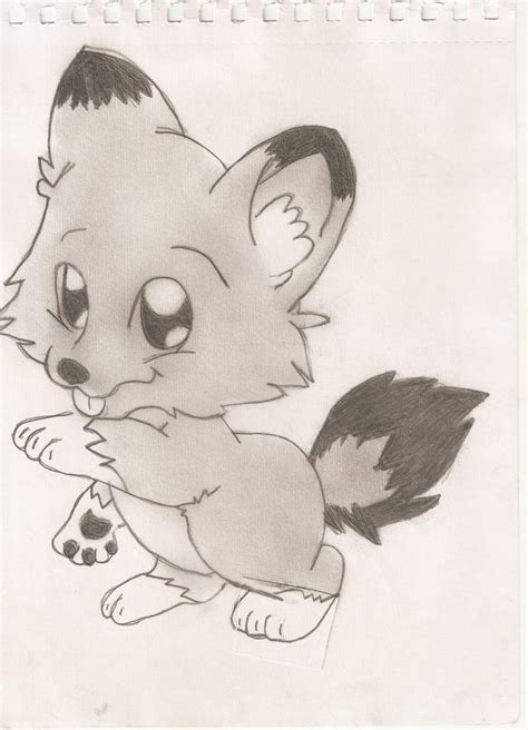 Cute Wolf By Anime Queen619 On Deviantart