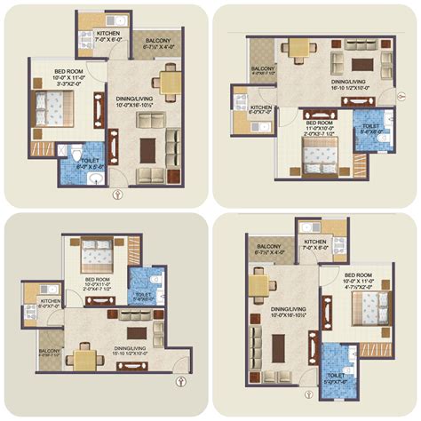 1 Bhk Flat Design Plans ~ Bhk Kashish Manor Villas Bodaswasuas