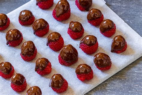 Chocolate Covered Raspberries Recipe Happy Foods Tube
