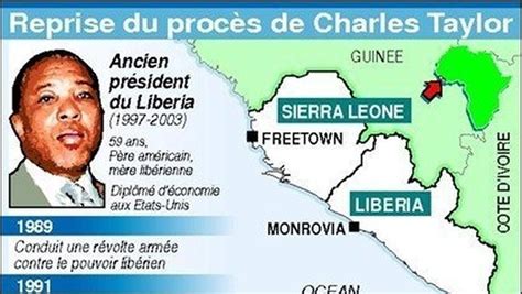 Sierra Leone Le Procès De Lancien Président Libérien Charles Taylor
