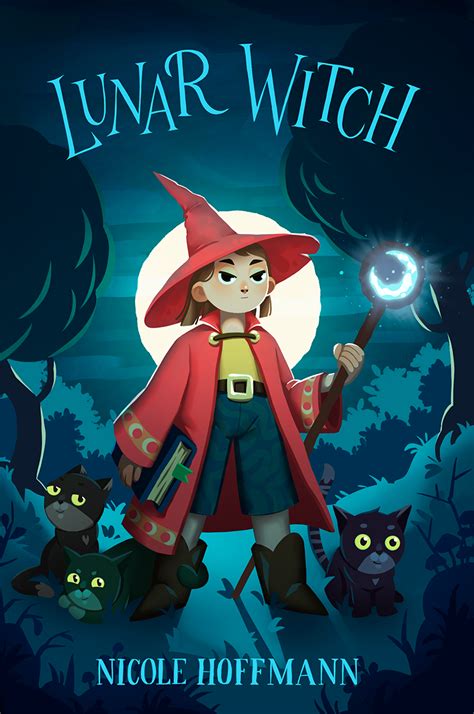 Lunar Witch Book Cover On Behance