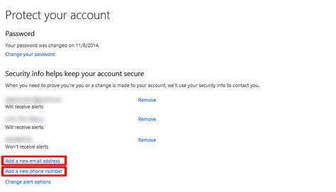 Change Your Microsoft Account Password Change Xbox Password