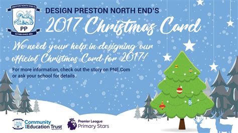 Design Preston North Ends Christmas Card For 2017 News Preston