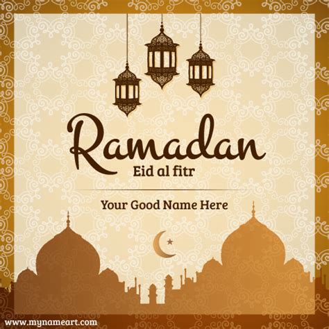 Tuesday, 11 may 2021 to friday, 14 may 2021 event details: Create Eid Mubarak Cards With Name Picture