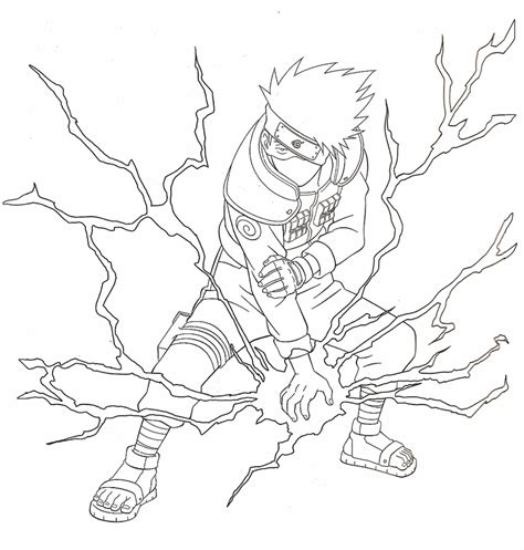 My drawing of kakashi hatake, whom i love to death. Kakashi Lineart by pureakatsuki on DeviantArt
