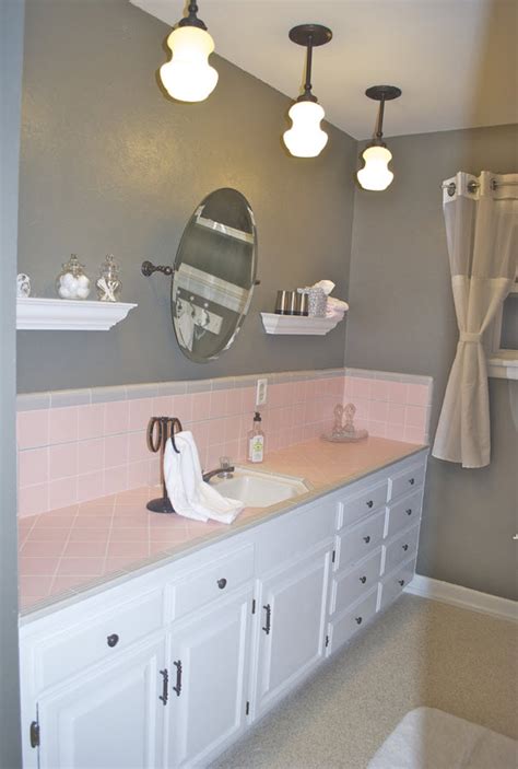 Now you can have stunning tiles & flooring for less at national tiles™. 37 1950s pink bathroom tile ideas and pictures