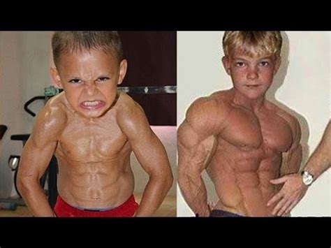 You can alter photos by photoshop software like you imagine. Top 5 Strongest Kids in the World | Kids With Muscles ...