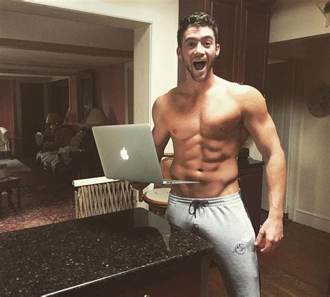 Shirtless Dude With A Laptop