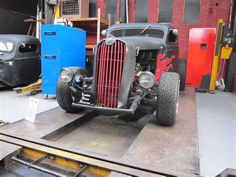Hotrod In The Workshop London Motor Museum Mattpics Flickr