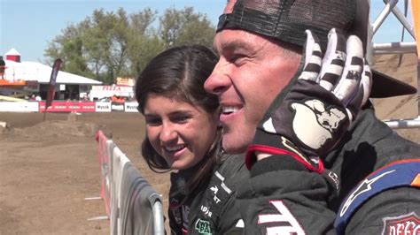 Brian And Hailie Deegan At Haydays Grass Drags Youtube