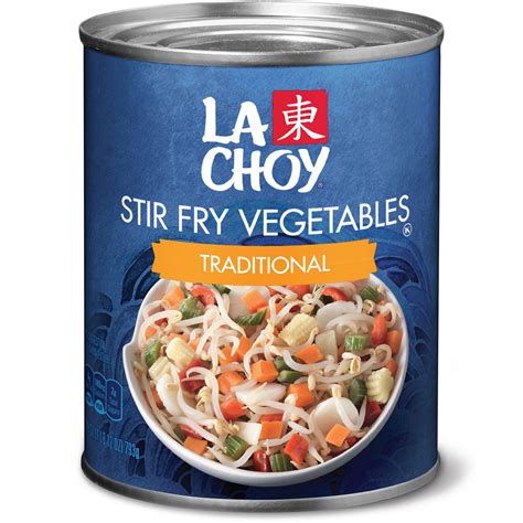 La Choy Stir Fry Vegetables Canned Vegetables 28 Oz