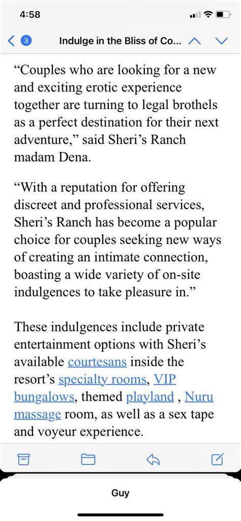 Vital Vegas On Twitter Vegas Adjacent Sheris Ranch Is Upping Its