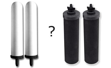 Follow instructions included with black berkey filters to prime the filters and make them ready for use. Berkey: Black Filter Elements vs. White Ceramic