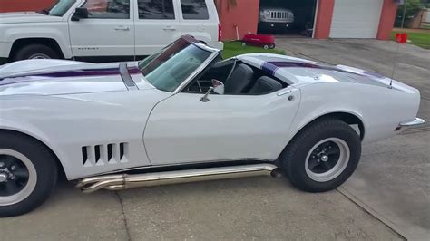 1968 Corvette With Side Pipes And Maxflows Youtube