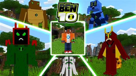Novo Addon De Ben For A Alien Gena Para Minecraft Bedrock Mcpe