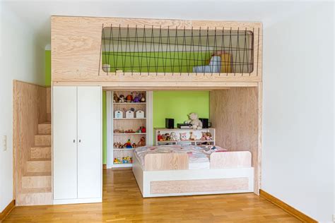 Ein selbstgebautes hochbett aus europaletten finden wir super. Hochetage, Schrank und Bett | jan martin nürnberg | Kinder zimmer