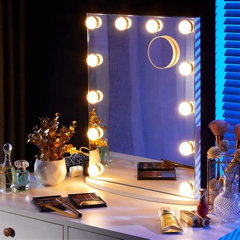 Buy Luxfurni Vanity Tabletop Hollywood Makeup Mirror Usb Powered