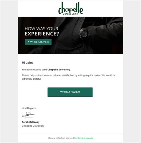 5 Awesome Review Request Email Examples A Free Template
