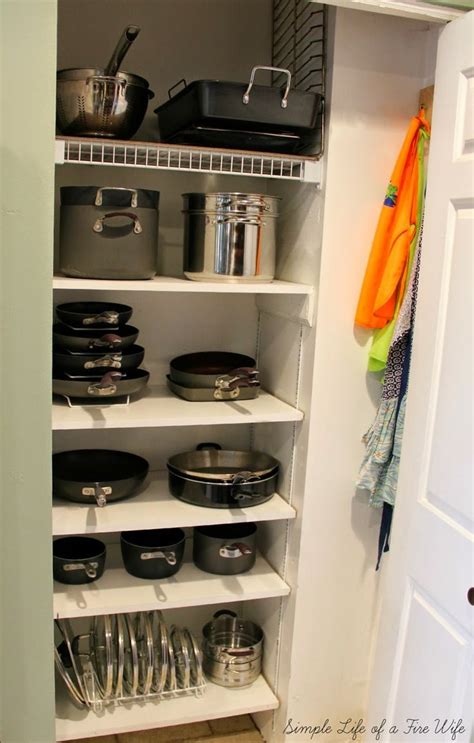 Organizing Cookware Kitchen Equipment Storage Elegant Kitchen Design