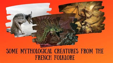 Some Mythological Creatures From The French Folklore Youtube