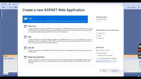 Create Web Application In Visual Studio 2019 Vb Net Asp Net